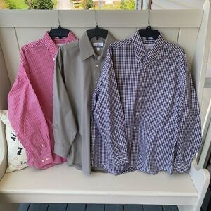 3 ENRO Dress Shirts men’s L